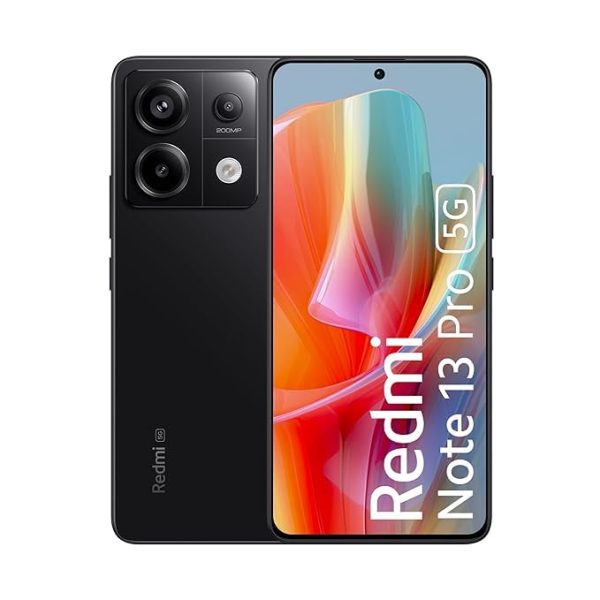 Redmi Note 13 Pro (Midnight Black, 8GB RAM, 128GB Storage) Without Offer