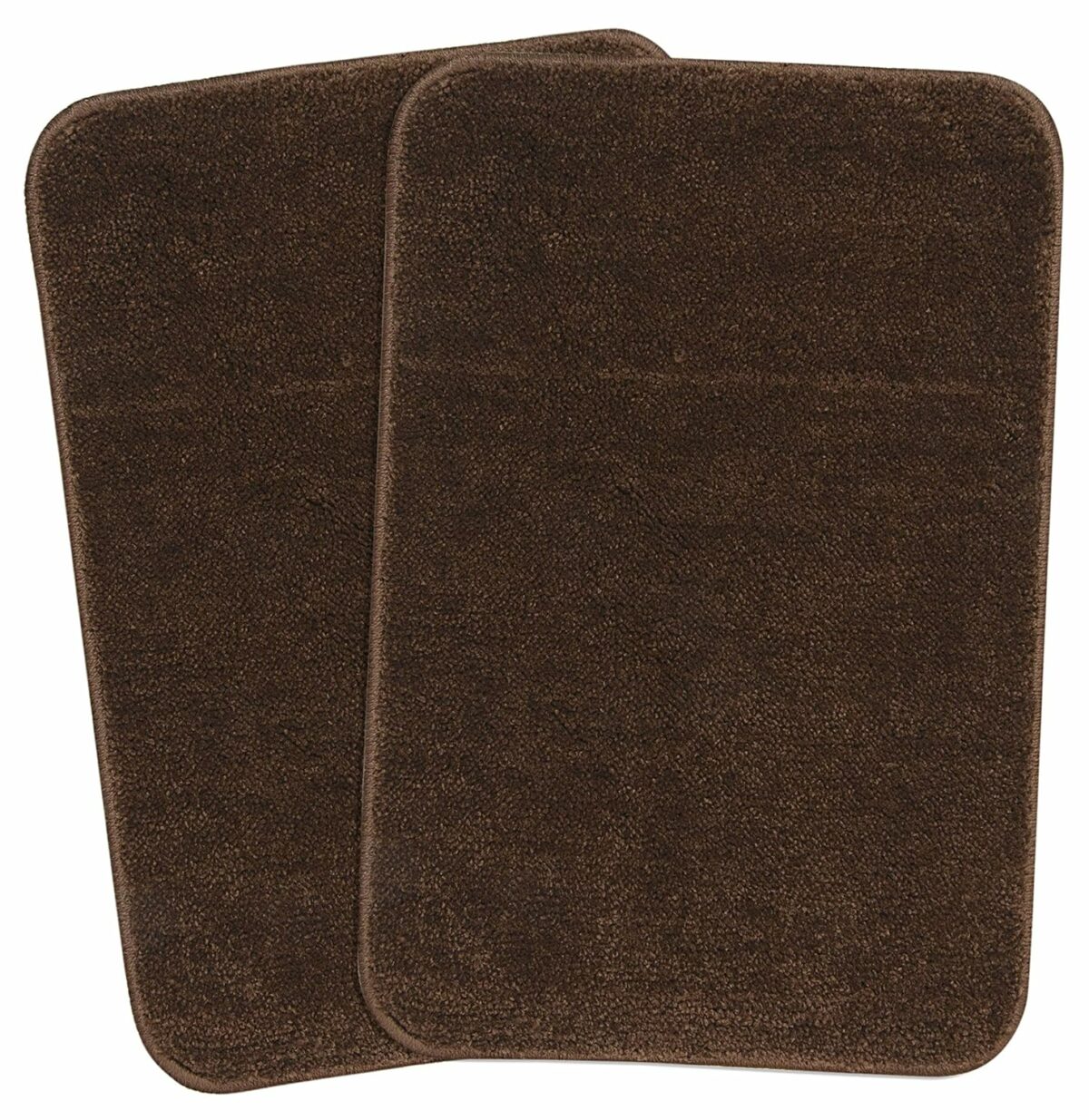 SARAL HOME EASY LIVING Solid Modern Rectangular Bathmat (Brown, Microfiber, 35X50 Cm)