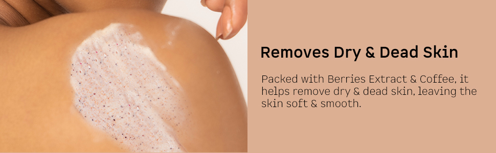 removes dry and dead skin