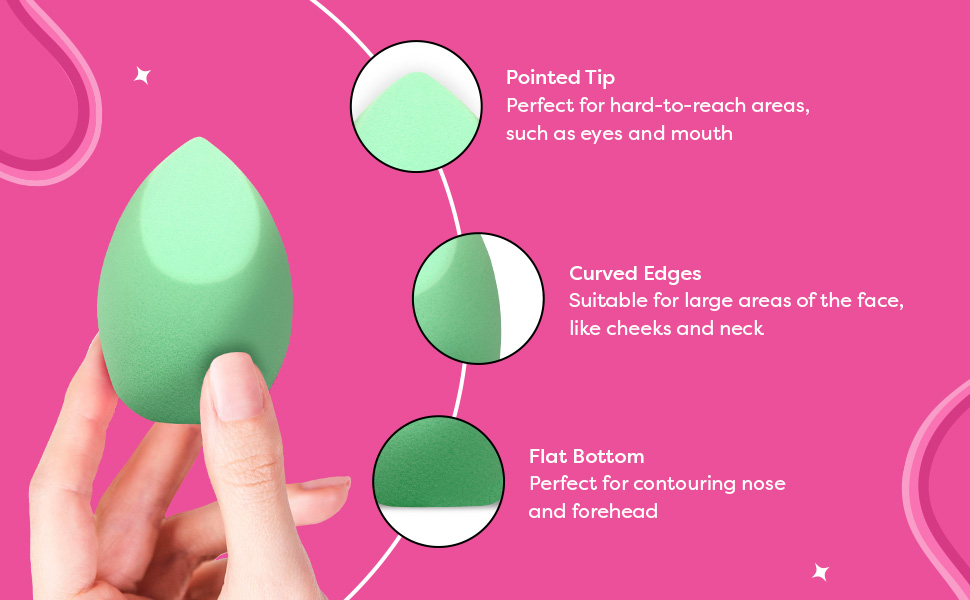 SUGAR POP Dab & Blend Makeup Sponge