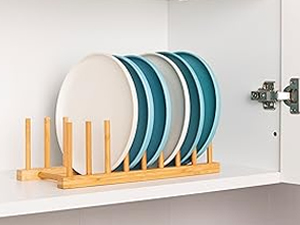 plate stand for kitchen cabinet