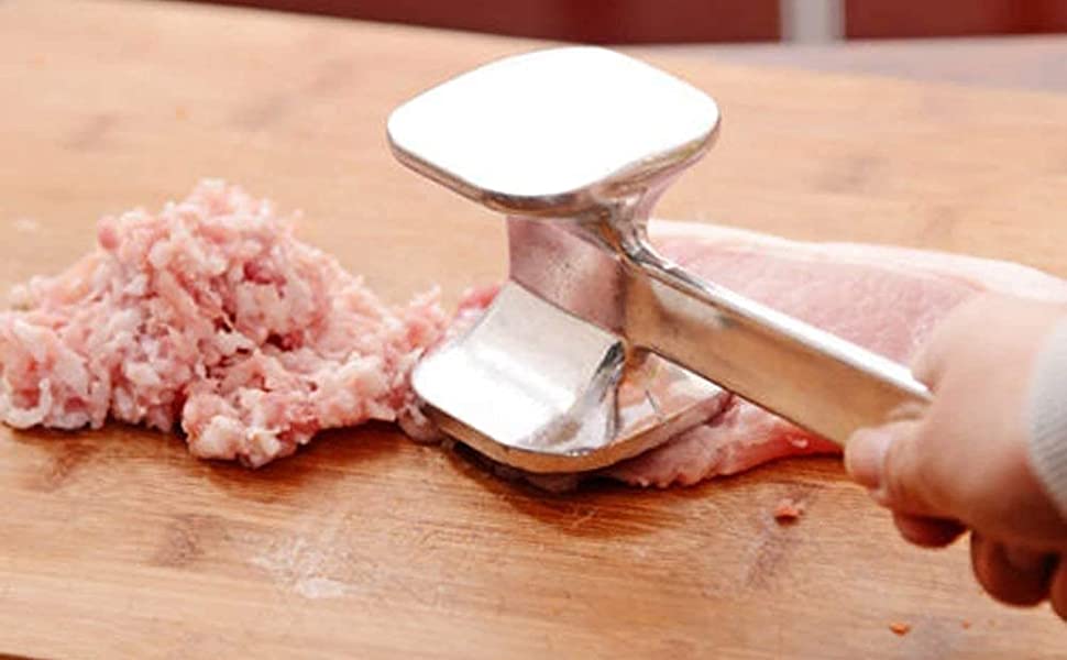 meat pounder hammer laddu mould round steel meat+mincer kitchen hammer meat tenderizer  steak hammer