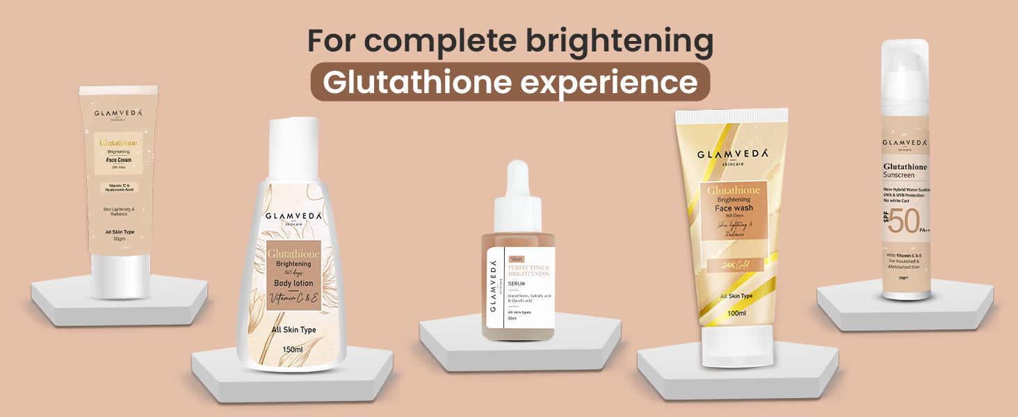 Glamveda Glutathione Skin Lightening &amp; Whitening Soap with Kojic Acid