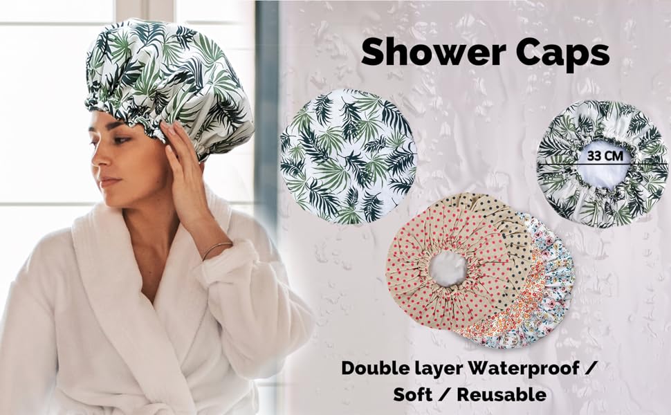  Reusable Shower Cap For Women