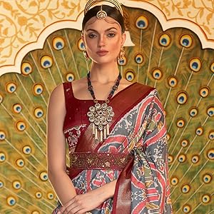 patola silk sarees latest design 2023