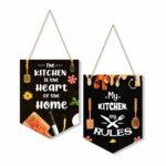 Artvibes My Kitchen Wood Wall Hanging Decoration Items for Home | Gifts | Quotes items | Wall Decorativefor Kitchen | Artworks Designer Hangers | Modern Decor Items (WH_7101N)