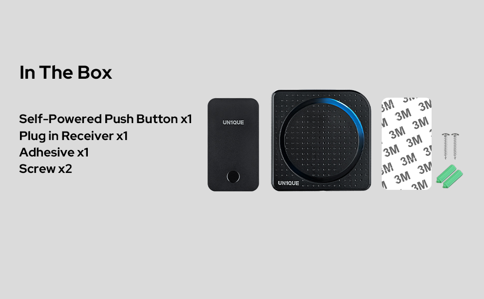 Smart Receiver Portable Push Button