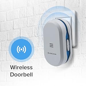 Anchor Wireless Doorbell; wireless doorbell; doorbell; calling bell for home