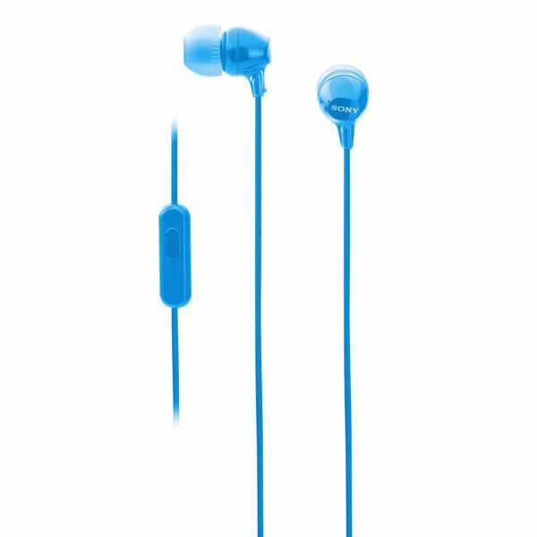 Sony MDR-EX14AP Wired in Ear Headphone with Mic (Blue)