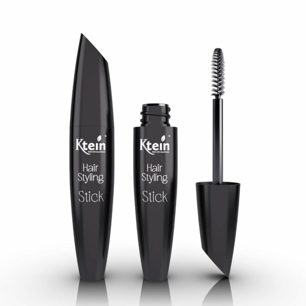 Ktein 100% Natural Plant Based Hair Styling stick/Hair finishing stick, baby hair gel, Small Broken hair finishing Cream, Non-Greasy and Non-styling 12 ML