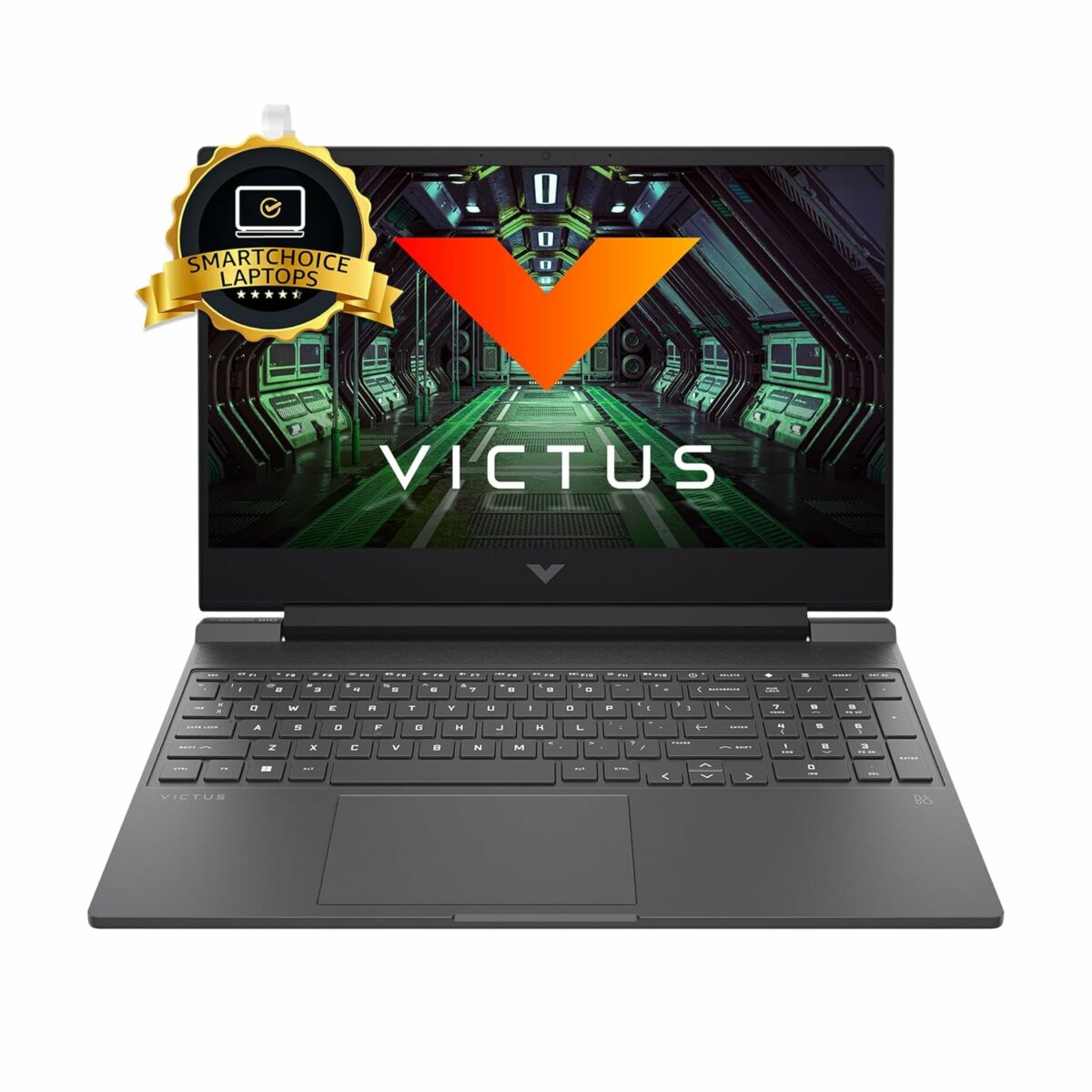 HP Smart Choice Victus Gaming Laptop, 13th Gen Intel Core i5-13420H,6GB RTX 4050 GPU,15.6-inch(39.6 cm),FHD,IPS,144 Hz,16GB DDR4,512GB SSD,Backlit KB, B&O,(Win 11,MSO,Silver,2.37 kg),fa1319TX