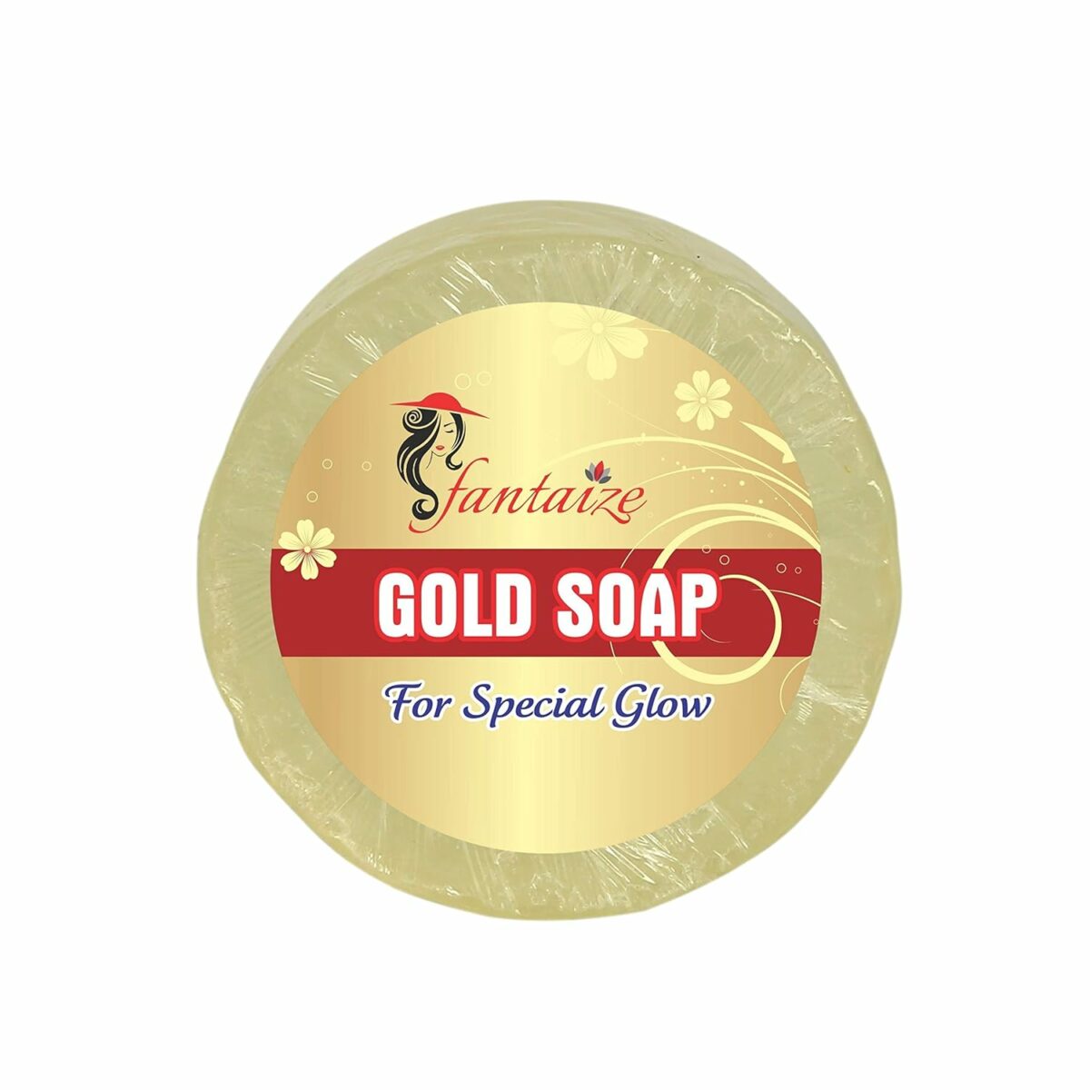 Fantaize - Handcrafted Gold Bathing Soap - Pack of 1 (100 Grams)