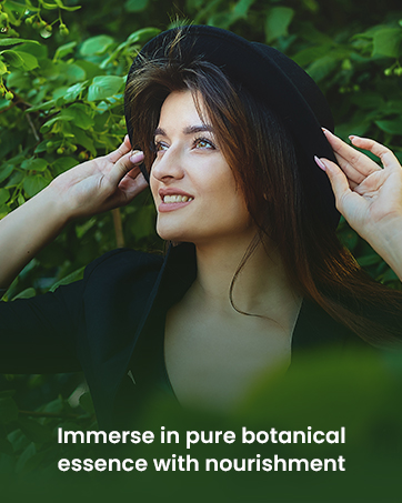 Pure essence oil infused with deep nourishment for revitalized skin and hair.