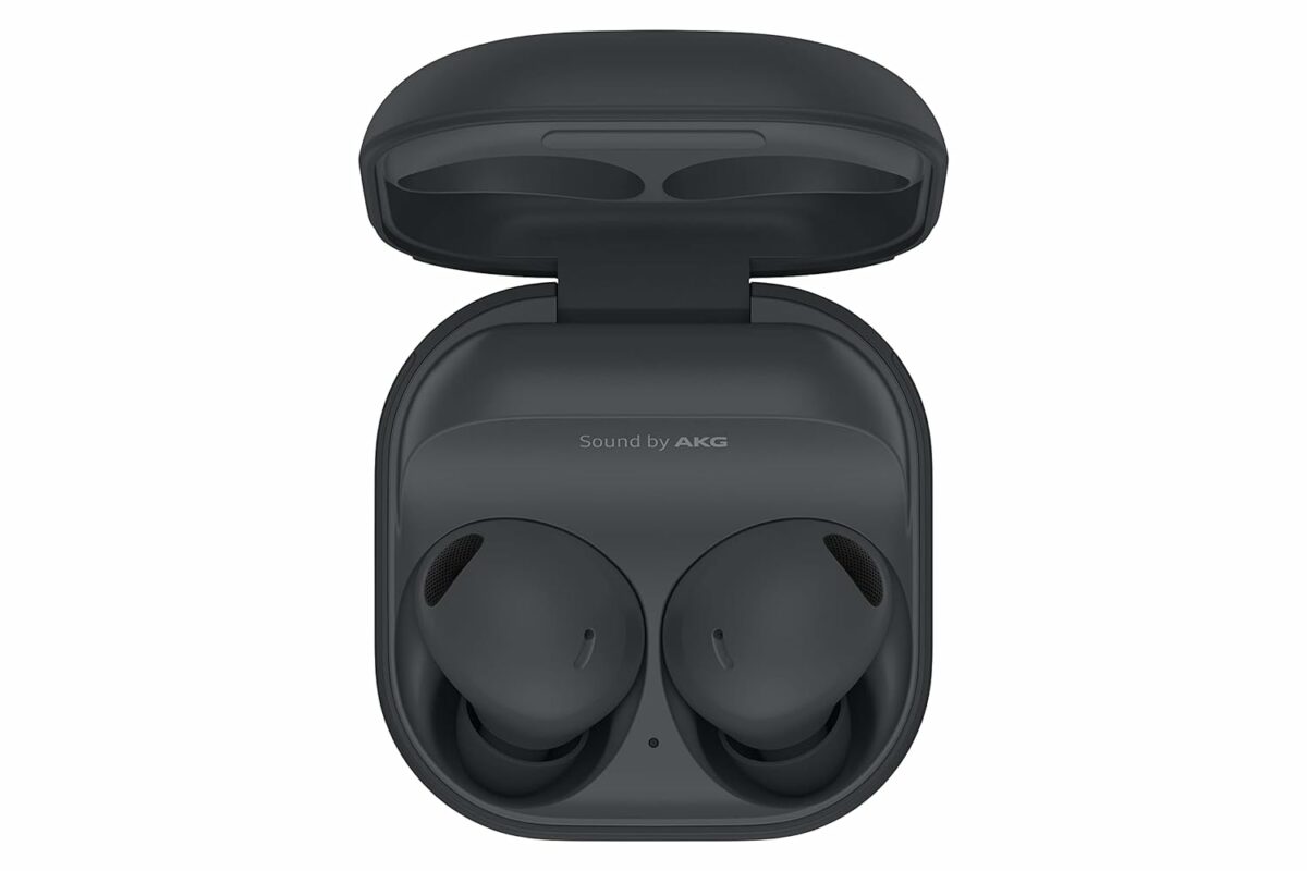 Samsung Galaxy Buds2 Pro, with Innovative AI Features, Bluetooth Truly Wireless in Ear Earbuds with Noise Cancellation (Graphite)