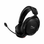 HyperX Cloud Stinger 2 Wireless Gaming Headset Compatible with Pc. Noise-Cancelling Swivel-to-Mute Microphone,Comfortable Memory Foam,Up to 20 Hours of Battery Life (676A2Aa),over ear,Black