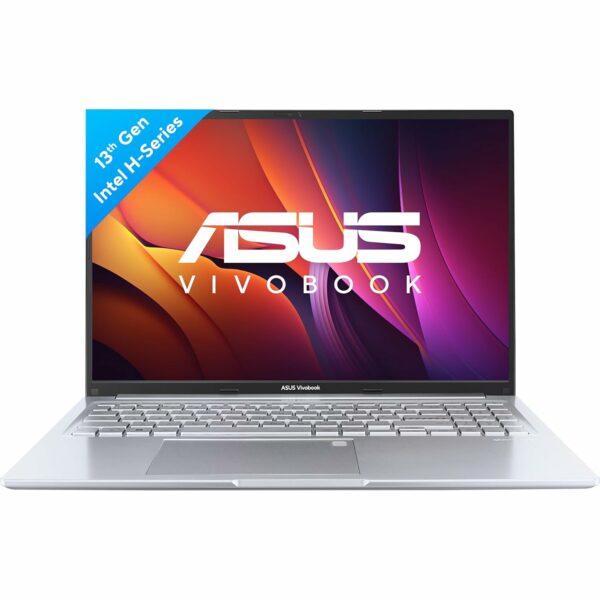 ASUS Vivobook 16 (2023), Intel Core i5-13500H 13th Gen, 16" (40.64 cm) FHD+, Thin & Light Laptop (8GB/512GB SSD/Intel Iris Xᵉ/Win 11/Office 2021/Backlit KB/Fingerprint/Siver/1.88 kg), X1605VA-MB526WS