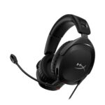 HyperX Cloud Stinger 2 Greatness Refined, Lightweight Wired Over Ear Headset with mic, Swivel-to-Mute Function, 50mm Drivers, PC Compatible - Black (519T1AA)