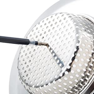 Fine sink strainer set, stops rubbish from blocking your drains Stainless steel mesh designed to fit