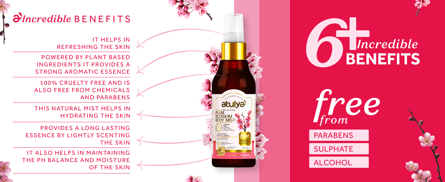 Atulya Plum Blossom Body Mist 