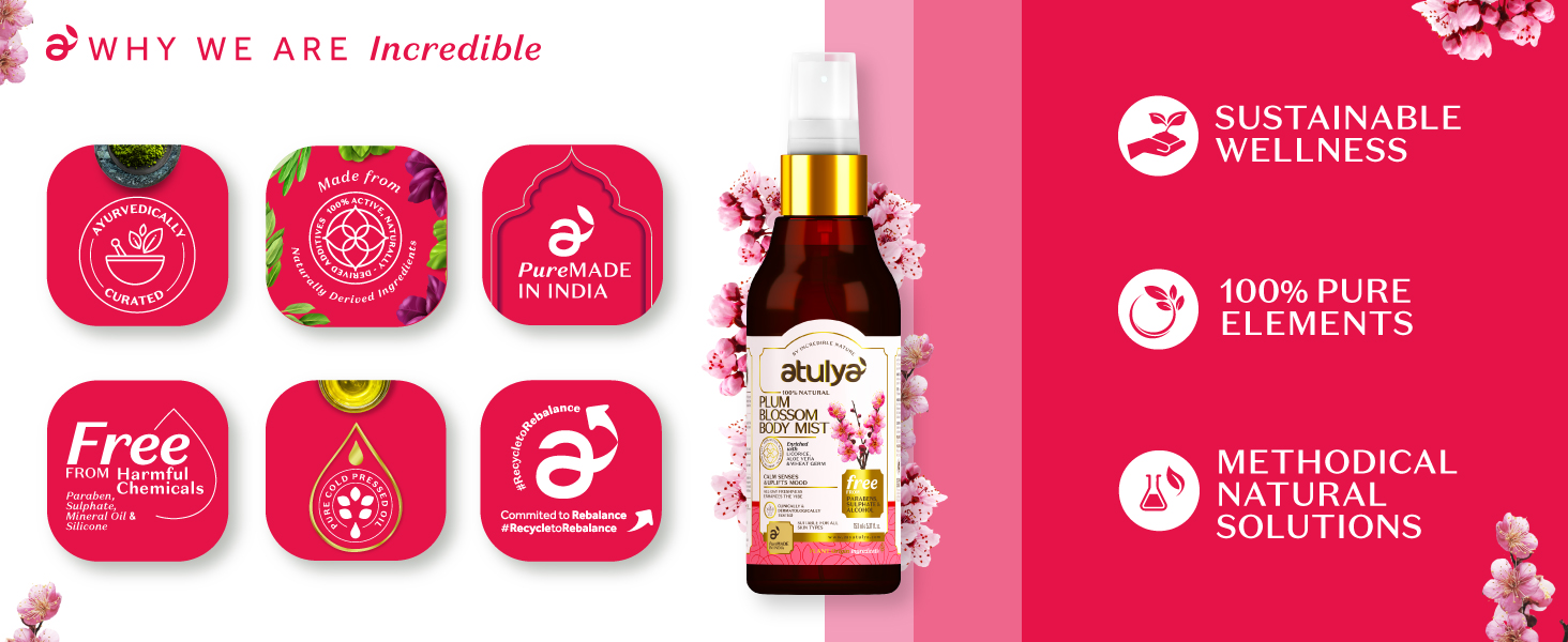 Atulya Plum Blossom Body Mist 