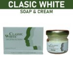 Classic white skin whitening Cream and Classic white soap