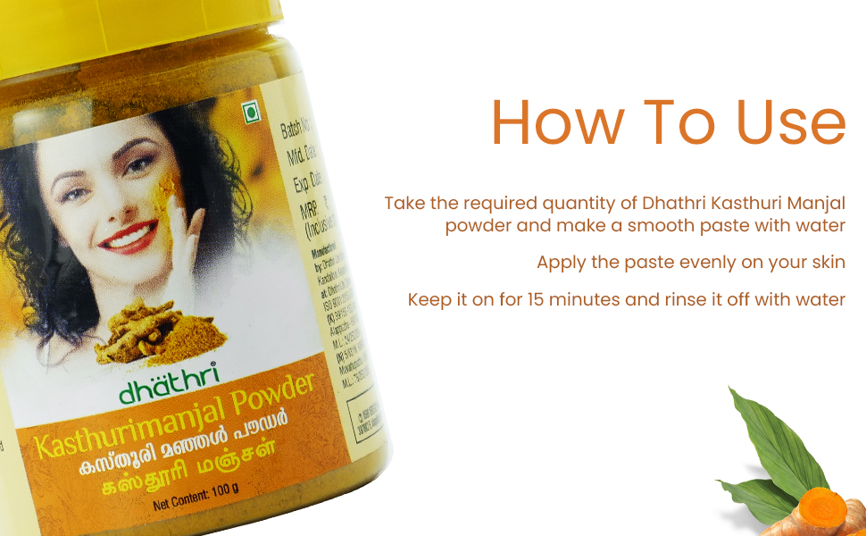 Kasthuri manjal turmeric powder