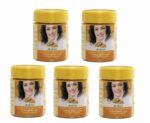 Dhathri Kasthuri Manjal Powder to Reduce Acne, Dark Spots and Marks | Wild Turmeric Powder for Tan Removal| Kasturi Haldi Powder for Face and Body - Pack of 5