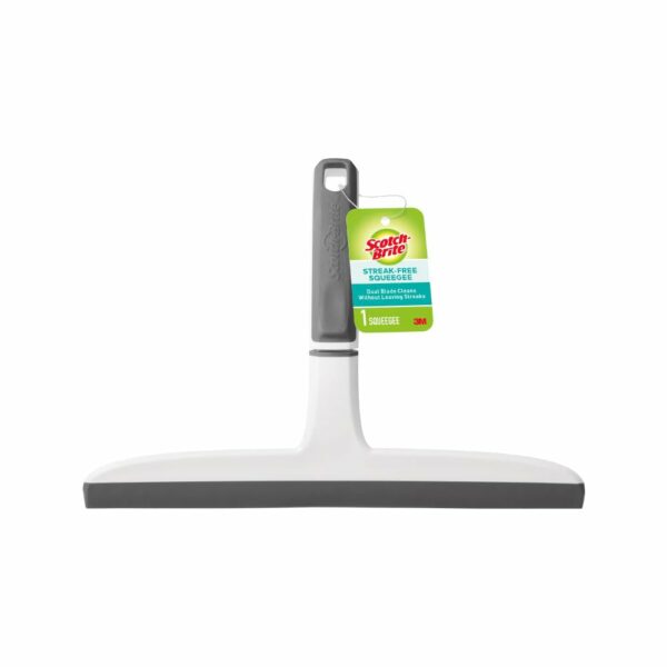 Scotch-Brite Kit Squeegee (Dual Blade, Grey & White)