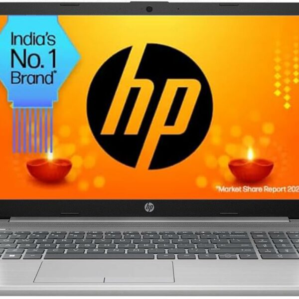 HP 250 G9 Intel Core i3 12th Gen 1215U - (8 GB/512 GB SSD/Windows 11 Home) 7M657PA Thin and Light Laptop (15.6 inch, Silver, 2.3 kg)