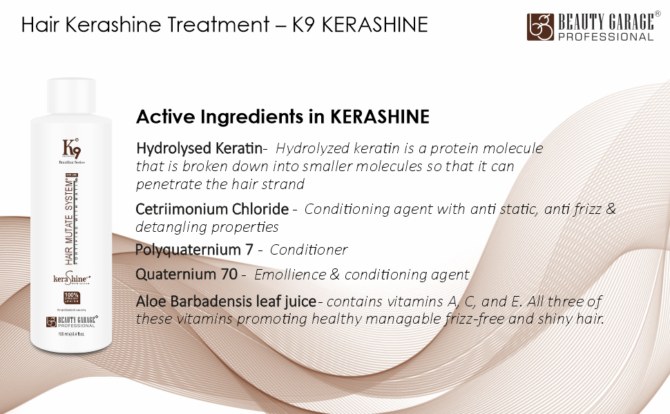 K9 Kerashine Ingredients