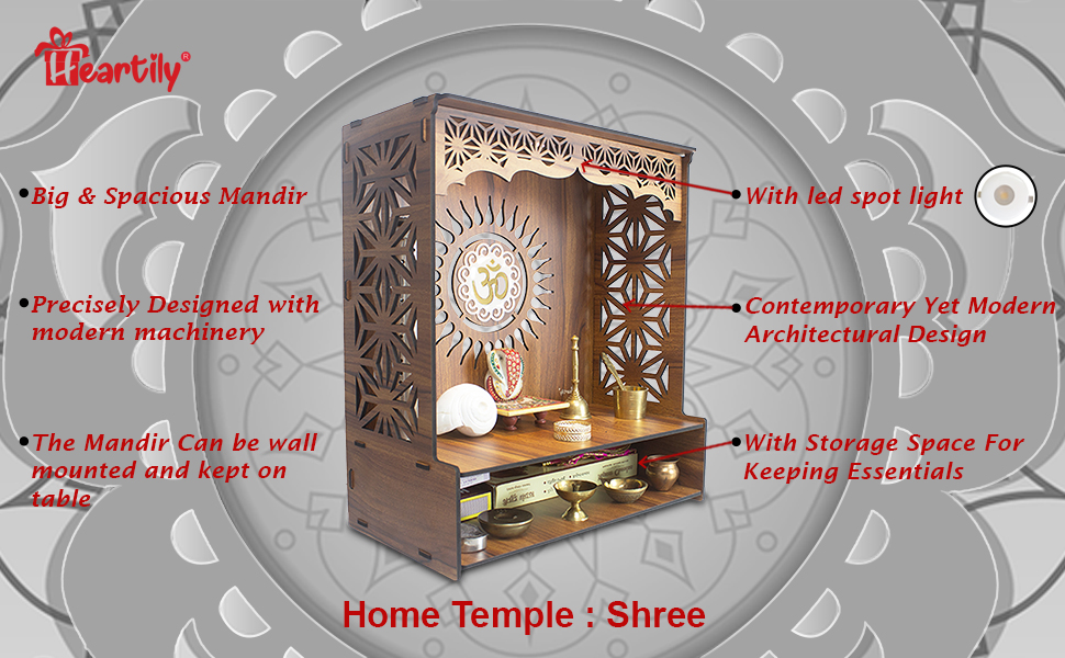 home temple shree pooja mandir for home puja stand