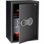 Lifelong Locker for Home & Office 56L - Digital Safe for Security with Electronic Keypad- Safety for Jewellery, Money & other valuables - Tijori Box (1 Year Manufacturer's Warranty, Black)