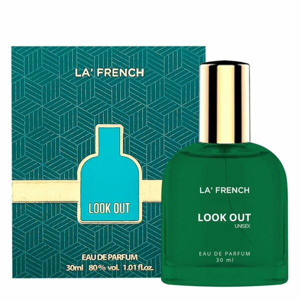 La French Look Out Unisex Perfume 30ml for Men and Women | Eau De Parfum | Long Lasting | Premium Luxury | Fresh Fragrance Scent | Travel-Friendly Perfume | Date Night Perfume