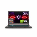 MSI Thin A15, Ryzen 5 7535HS, 40CM FHD 144Hz Gaming Laptop(16GB/512 GB NVMe SSD/Windows 11 Home/NVIDIA GeForce RTX 2050, GDDR6 4GB/Cosmos Gray/1.86Kg), B7UCX-068IN