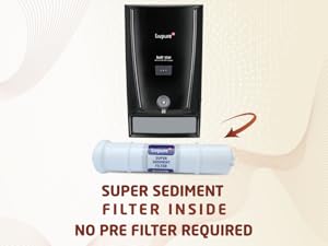 super sediment filter, livpure water purifiers, livpure, bolt plus star, bolt star water purifier