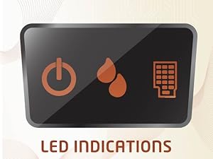 LED Indications, livpure water purifiers, livpure water, RO+UV+UF+Min+Cu