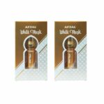 AFZAL WHITE MUSK ATTAR (COMBO PACK 6ML*2)