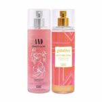 AND Dainty Glam Body Mist 200ML & Global Desi Rhythmic Soul Body Mist 200ML Long Lasting Scent Spray Gift For Women Perfume