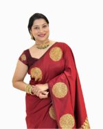 Avantika Fashion Women's Kanjivaram Soft Semi Silk Banarasi Sarees With Blouse Piece.