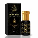 Ayaz Musk Safi Harbhajan's Singh Attar Concentrated Perfume Oil with composition of Musk Amber Sandalwood | Long Lasting Fragrance Eau de Toilette (For Unisex) (3 ml)