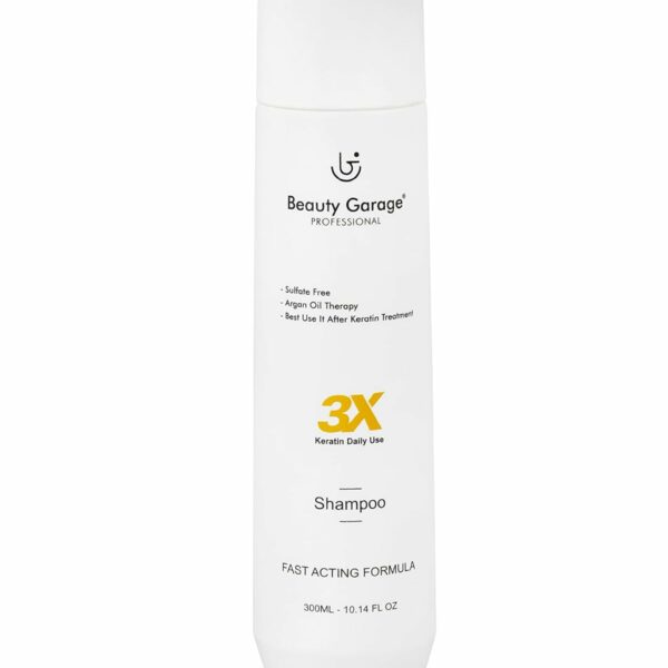 Beauty Garage 3X Keratin Daily Use Shampoo 300ml