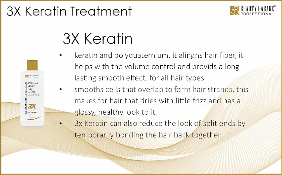 Beauty Garage 3x Keratin Treatment