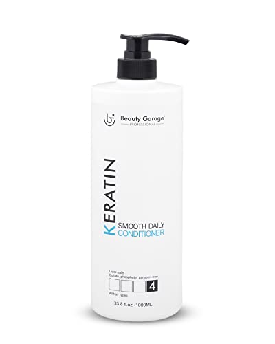 Beauty Garage Keratin Smooth Daily Conditioner 1000ml (All Hair Types)