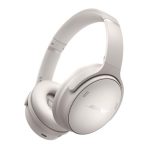 Bose NEW QuietComfort Wireless Noise Cancelling Headphones, Bluetooth Over Ear Headphones with Up to 24 Hours of Battery Life - White