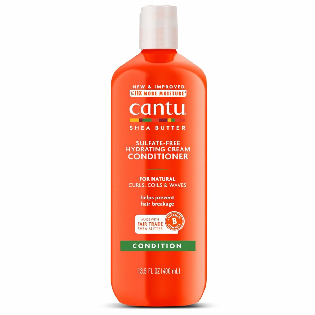 Cantu Shea Butter For Natural Hair Hydrating Cream Conditioner, 13.5 Ounce, 440 g