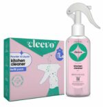 Cleevo Kitchen Cleaner Spray-Bottle Pack (1L) | Powder To Liquid Cleaning Spray for Kitchen Surfaces | Tough Stain Surface Cleaner | Ideal for Gas Stove, Countertop, Chimney for Oil & Grease Removal