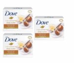 DOVE Purely Pampering Shea Butter Beauty Bar With Vanilla Scent Soap Set Of 3 (100gms * 3)