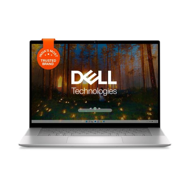 Dell Inspiorn 5630 Laptop, Intel 13th Gen i7-1360P Processor, 16GB LP DDR5, 1TB SSD, 16.0" FHD+ 300 nits Display, Backlit KB + FPR, Win 11 + MSO'21 & 15 Month, Silver, Thin & Light- 1.85kg McAfee,