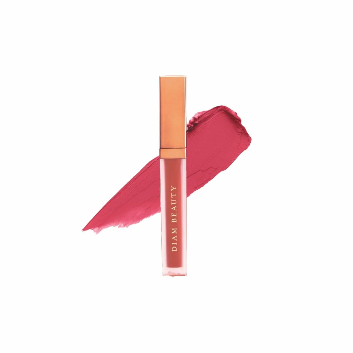 Diam Beauty matte-nificent liquid lipstick in Pink Truffle | Lipsticks for Women | Transfer proof | Smudge proof | Water proof | Long lasting | Hydrating | Skincare infused | 5ml (Pink)