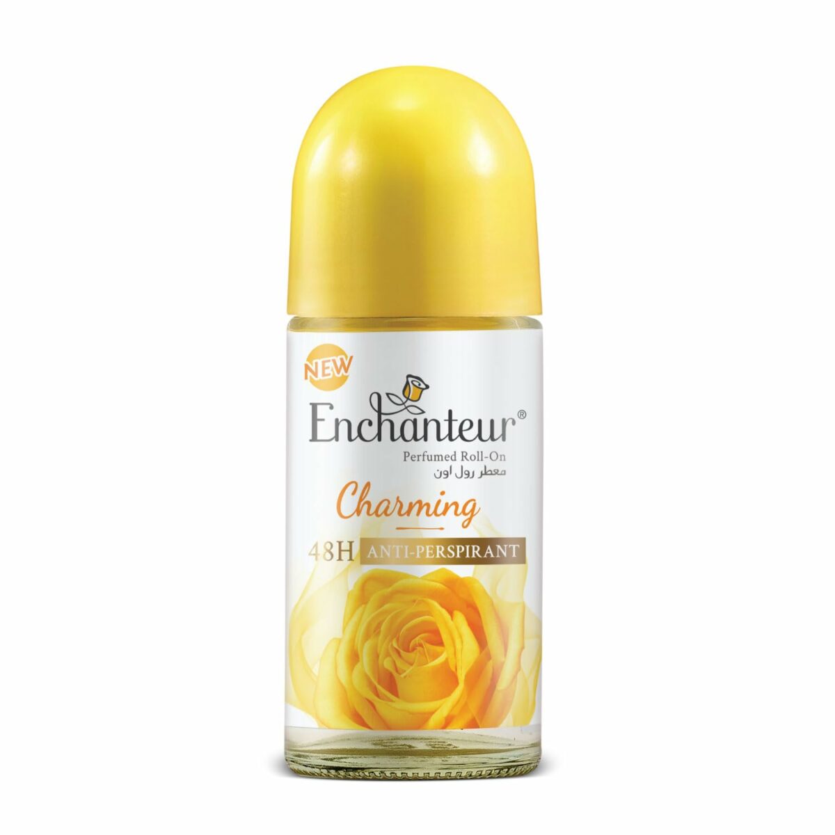 Enchanteur Charming Anti-Perspirant Deodorant Roll-On For Women| 48-Hours Long Odour Protection| Soothing Floral French Fragrance| Quick Drying & Non-Sticky| 50ml